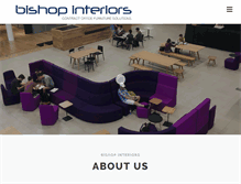 Tablet Screenshot of bishopinteriors.co.nz